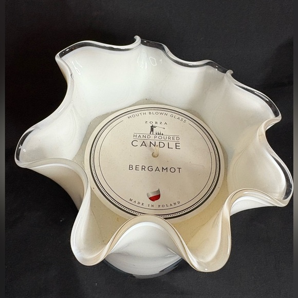 Zorza Art Glass,candle/handkerchief vase - Picture 2 of 7